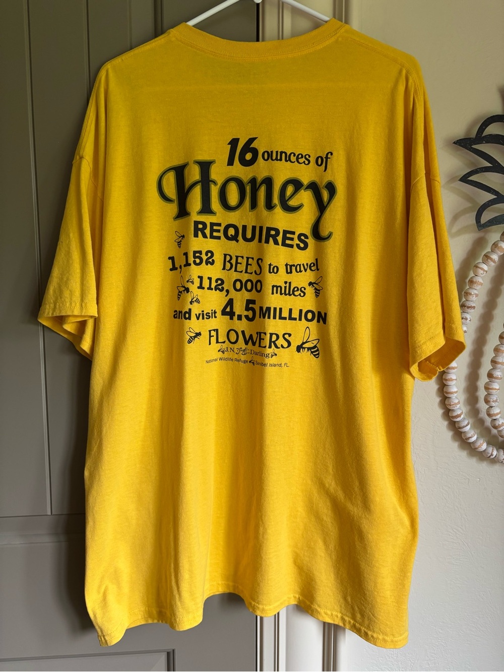 Honey bee Graphic Tee ding darling sanibel island, clothes